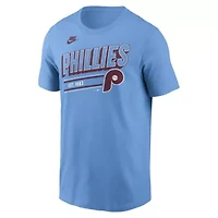 MLB Nike Light Philadelphia Phillies Cooperstown Collection Retro T-Shirt