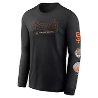 MLB Nike San Francisco Giants Cooperstown Collection Knockout Long Sleeve T-Shirt