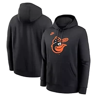 MLB Nike Baltimore Orioles Cooperstown Collection Logo Club Pullover Hoodie