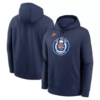 MLB Nike Detroit Tigers Cooperstown Collection Logo Club Hoodie