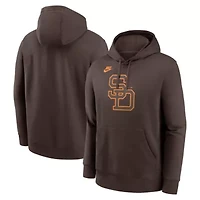 MLB Nike San Diego Padres Cooperstown Collection Logo Club Pullover Hoodie