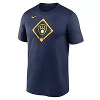 MLB Nike Milwaukee Brewers Icon Legend Performance T-Shirt