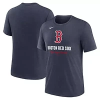 Boston Red Sox MLB Nike Logo Tri-Blend T-Shirt