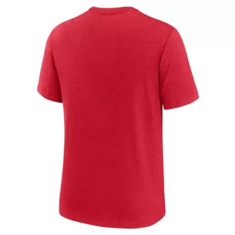 MLB Nike Philadelphia Phillies Logo Tri-Blend T-Shirt