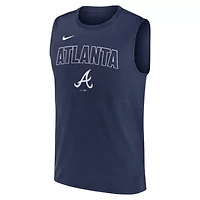 MLB Nike Atlanta Braves Knockout Dri-FIT Muscle Tank Top