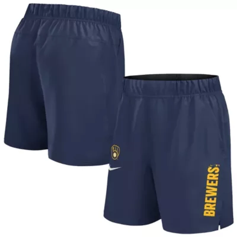 MLB Nike Milwaukee Brewers Woven Victory Dri-FIT Shorts