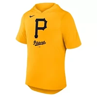 MLB Nike Pittsburgh Pirates Tri-Blend Hoodie T-Shirt