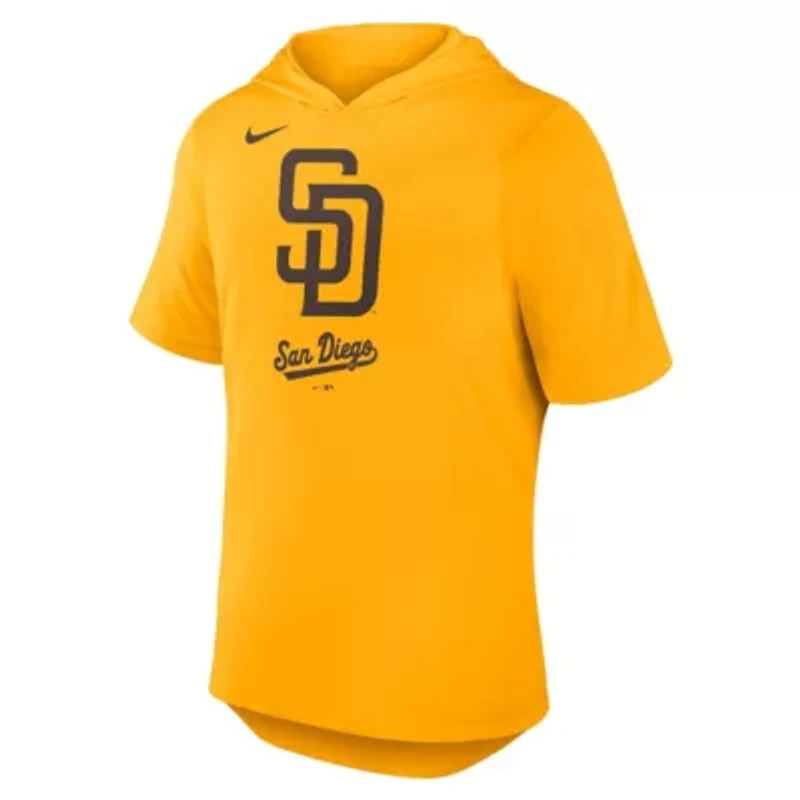 MLB Nike San Diego Padres Tri-Blend Hoodie T-Shirt