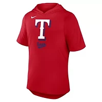 MLB Nike Texas Rangers Tri-Blend Hoodie T-Shirt