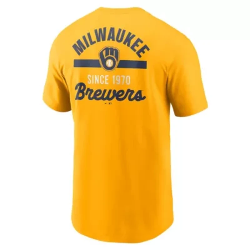 MLB Nike Milwaukee Brewers 2-Hit T-Shirt