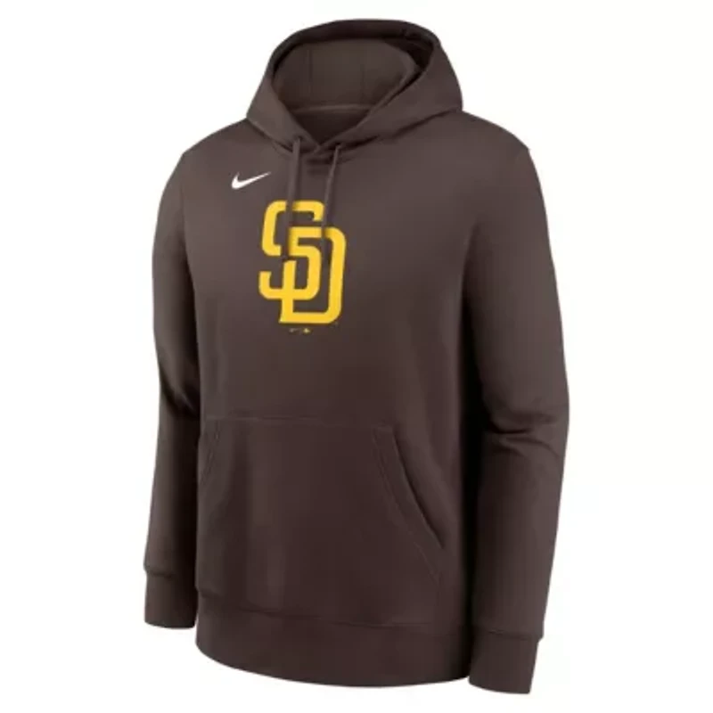 MLB Nike San Diego Padres Logo Club Fleece Hoodie