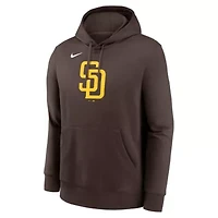MLB Nike San Diego Padres Logo Club Fleece Hoodie