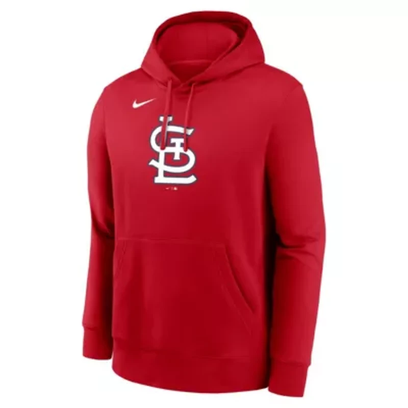 MLB Nike St. Louis Cardinals Logo Club Fleece Hoodie