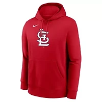 MLB Nike St. Louis Cardinals Logo Club Fleece Hoodie