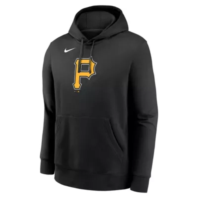 MLB Nike Pittsburgh Pirates Logo Club Fleece Hoodie