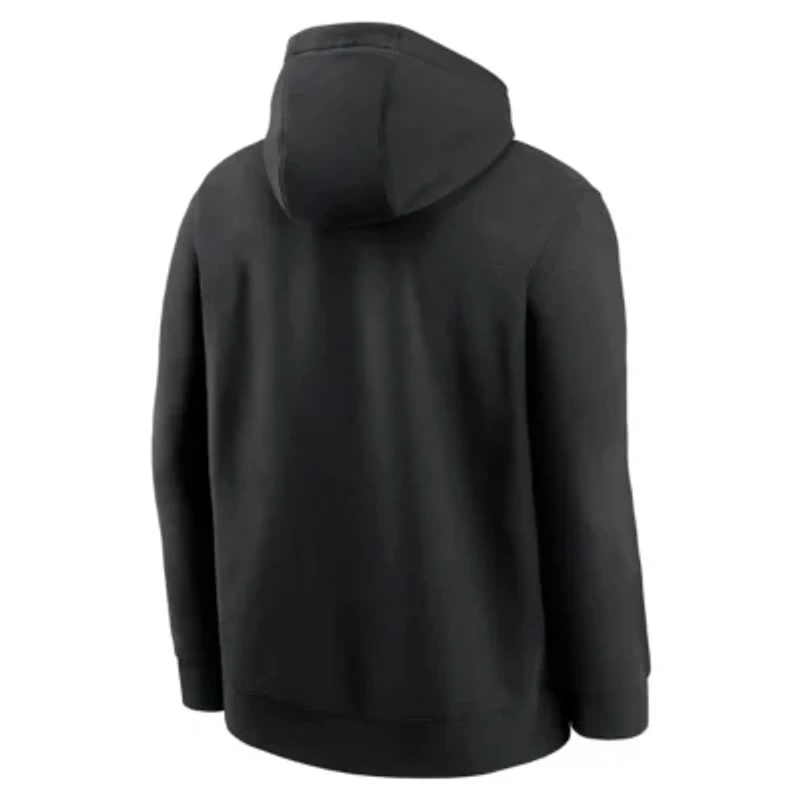 MLB Nike Baltimore Orioles Logo Club Fleece Pullover Hoodie