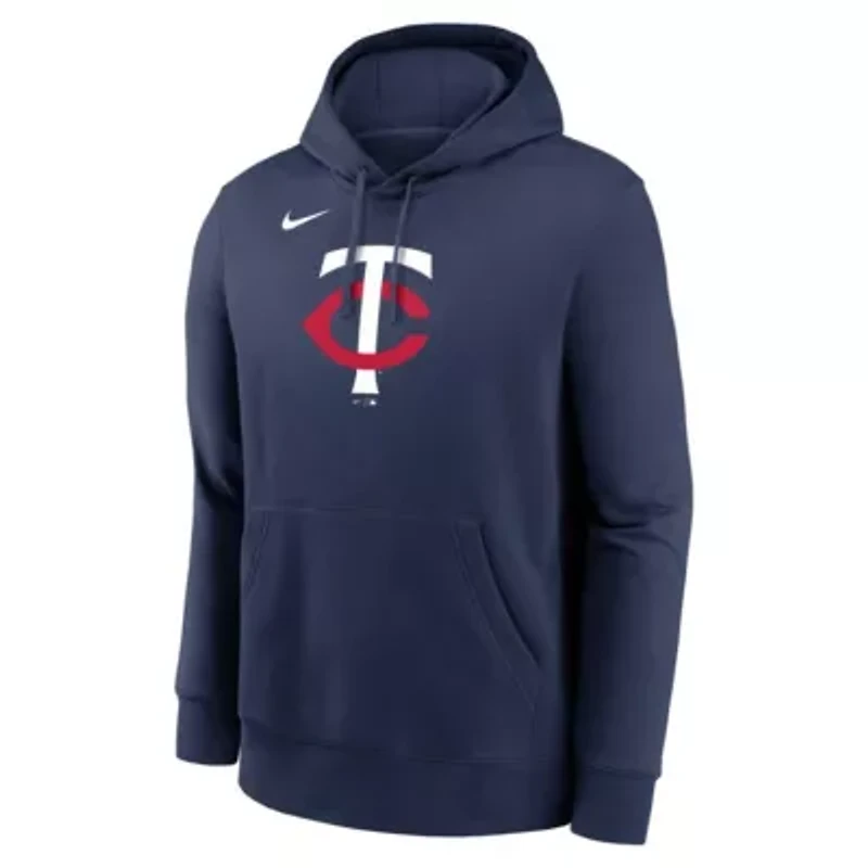 MLB Nike Minnesota Twins Logo Club Fleece Hoodie