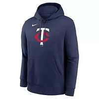 MLB Nike Minnesota Twins Logo Club Fleece Hoodie