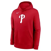 MLB Nike Philadelphia Phillies Logo Club Fleece Hoodie