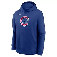 MLB Nike Chicago Cubs Logo Club Fleece Hoodie