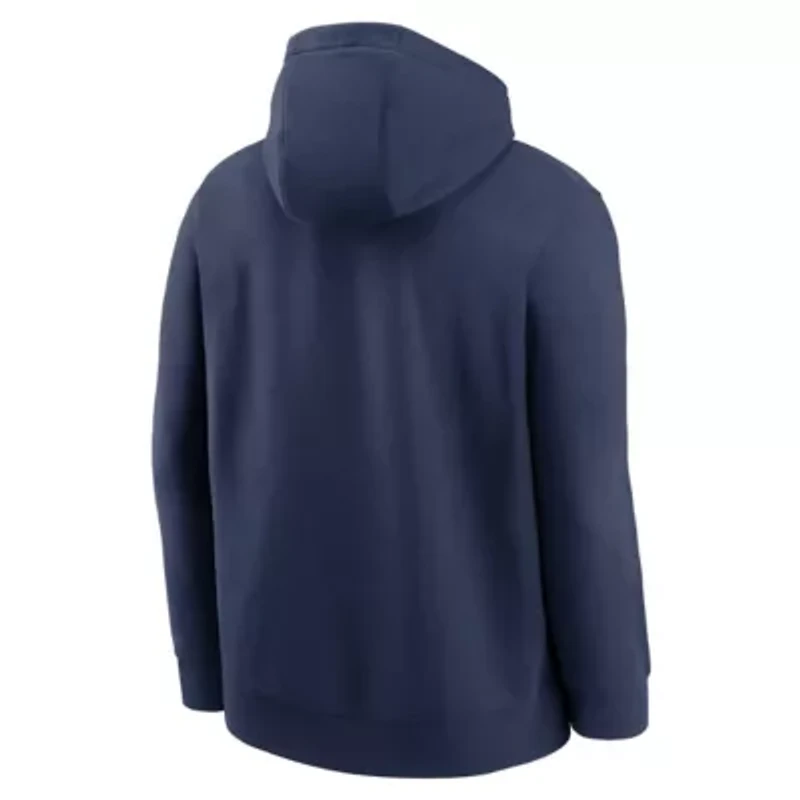 MLB Nike Detroit Tigers Logo Club Fleece Pullover Hoodie