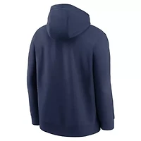 MLB Nike Detroit Tigers Logo Club Fleece Pullover Hoodie