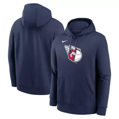 MLB Nike Cleveland Guardians Logo Club Fleece Hoodie