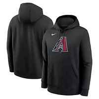 MLB Nike Arizona Diamondbacks Logo Club Fleece Hoodie