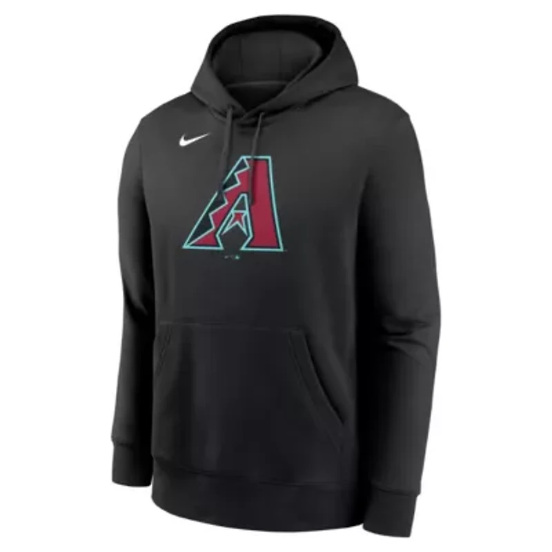 MLB Nike Arizona Diamondbacks Logo Club Fleece Hoodie