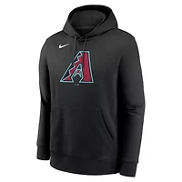 MLB Nike Arizona Diamondbacks Logo Club Fleece Hoodie