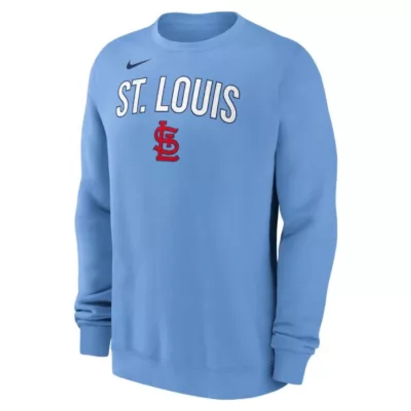 MLB Nike Light St. Louis Cardinals Pullover Sweatshirt