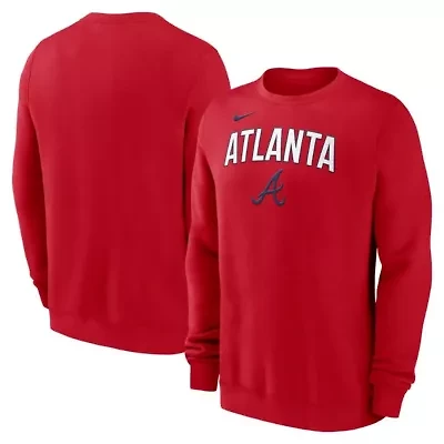 MLB Nike Atlanta Braves Pullover Sweatshirt