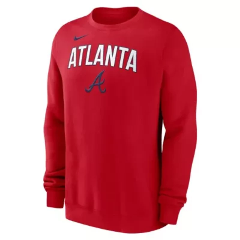 MLB Nike Atlanta Braves Pullover Sweatshirt