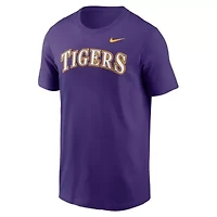 NCAA Nike LSU Tigers Baseball Wordmark T-Shirt
