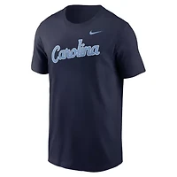 NCAA Nike North Carolina Tar Heels Baseball Wordmark T-Shirt