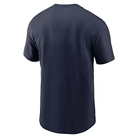 NCAA Nike West Virginia Mountaineers Baseball Wordmark T-Shirt