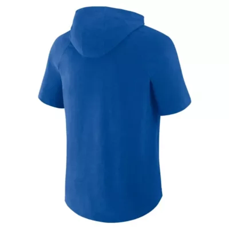 MLB Fanatics New York Mets Clubhouse Optimal Play Raglan Hoodie T-Shirt