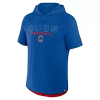 MLB Fanatics Chicago Cubs Clubhouse Optimal Play Raglan Hoodie T-Shirt