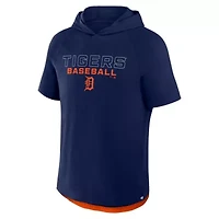 MLB Fanatics Detroit Tigers Clubhouse Optimal Play Raglan Hoodie T-Shirt