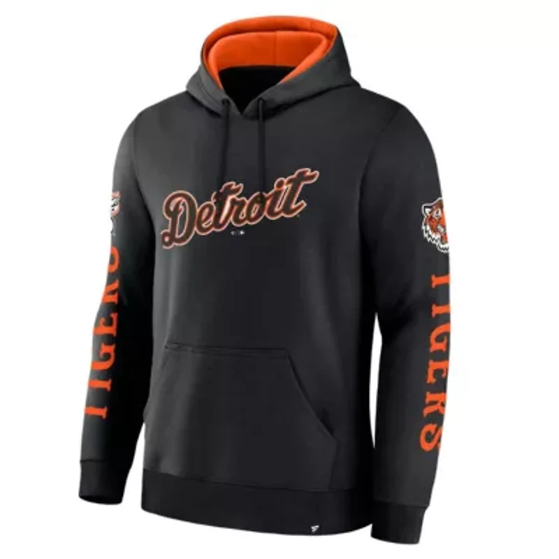 MLB Fanatics Detroit Tigers Big City Legacy Fleece Pullover Hoodie