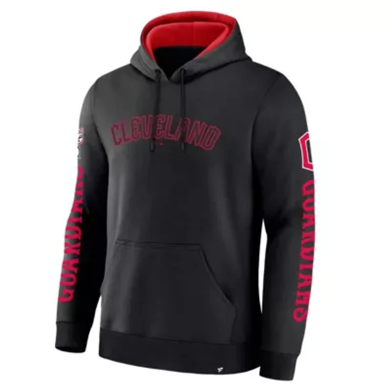 MLB Fanatics Cleveland Guardians Big City Legacy Fleece Pullover Hoodie