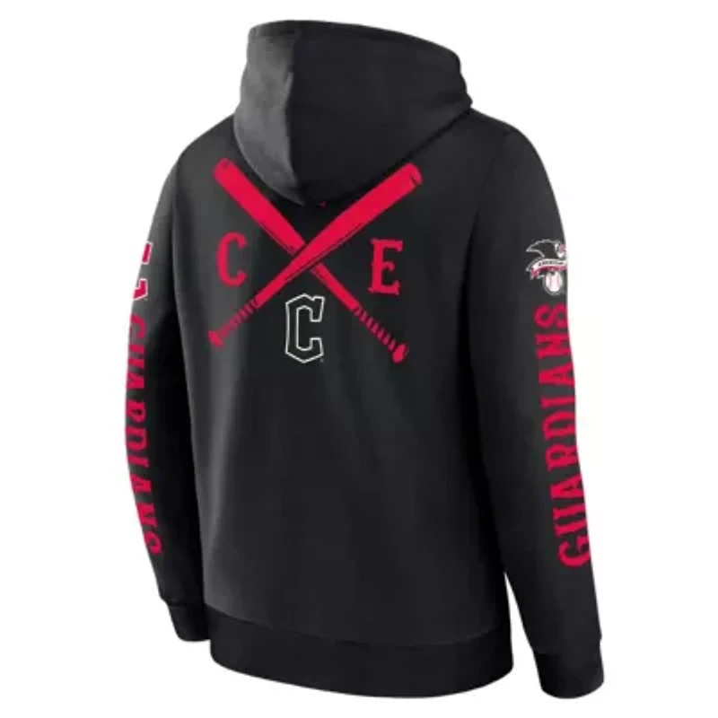 MLB Fanatics Cleveland Guardians Big City Legacy Fleece Pullover Hoodie