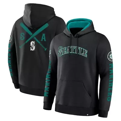 MLB Fanatics Seattle Mariners Big City Legacy Fleece Pullover Hoodie