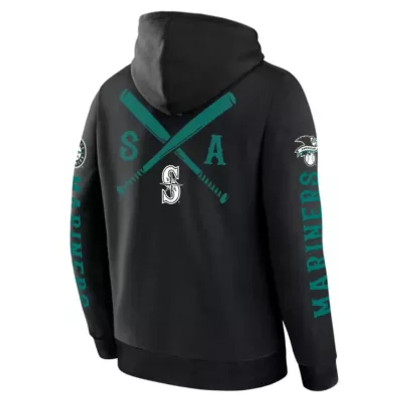 MLB Fanatics Seattle Mariners Big City Legacy Fleece Pullover Hoodie