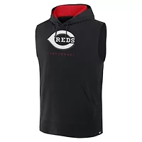 MLB Fanatics Cincinnati Reds Fire Speed Sleeveless Pullover Hoodie