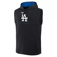 MLB Fanatics Los Angeles Dodgers Fire Speed Sleeveless Pullover Hoodie