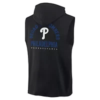MLB Fanatics Philadelphia Phillies Fire Speed Sleeveless Pullover Hoodie