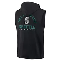 MLB Fanatics Seattle Mariners Fire Speed Sleeveless Pullover Hoodie