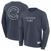 MLB Fanatics Chicago Cubs Elements Future Ground Lettering Pullover Sweatshirt
