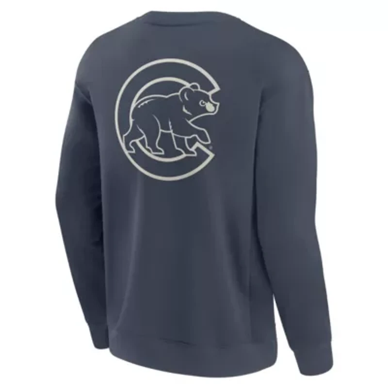 MLB Fanatics Chicago Cubs Elements Future Ground Lettering Pullover Sweatshirt